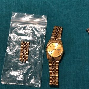 Seiko presidential day date - gold